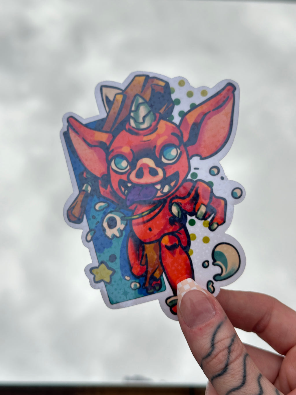 Bokoblin Sticker (glitter)