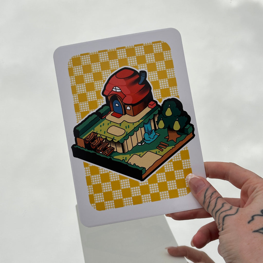 Feel good Island- Animal Crossing 5x7