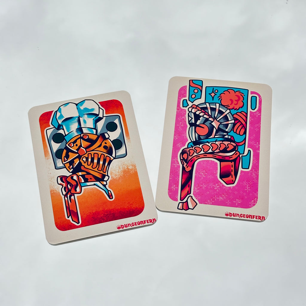 Knights 5x7 Set of 2