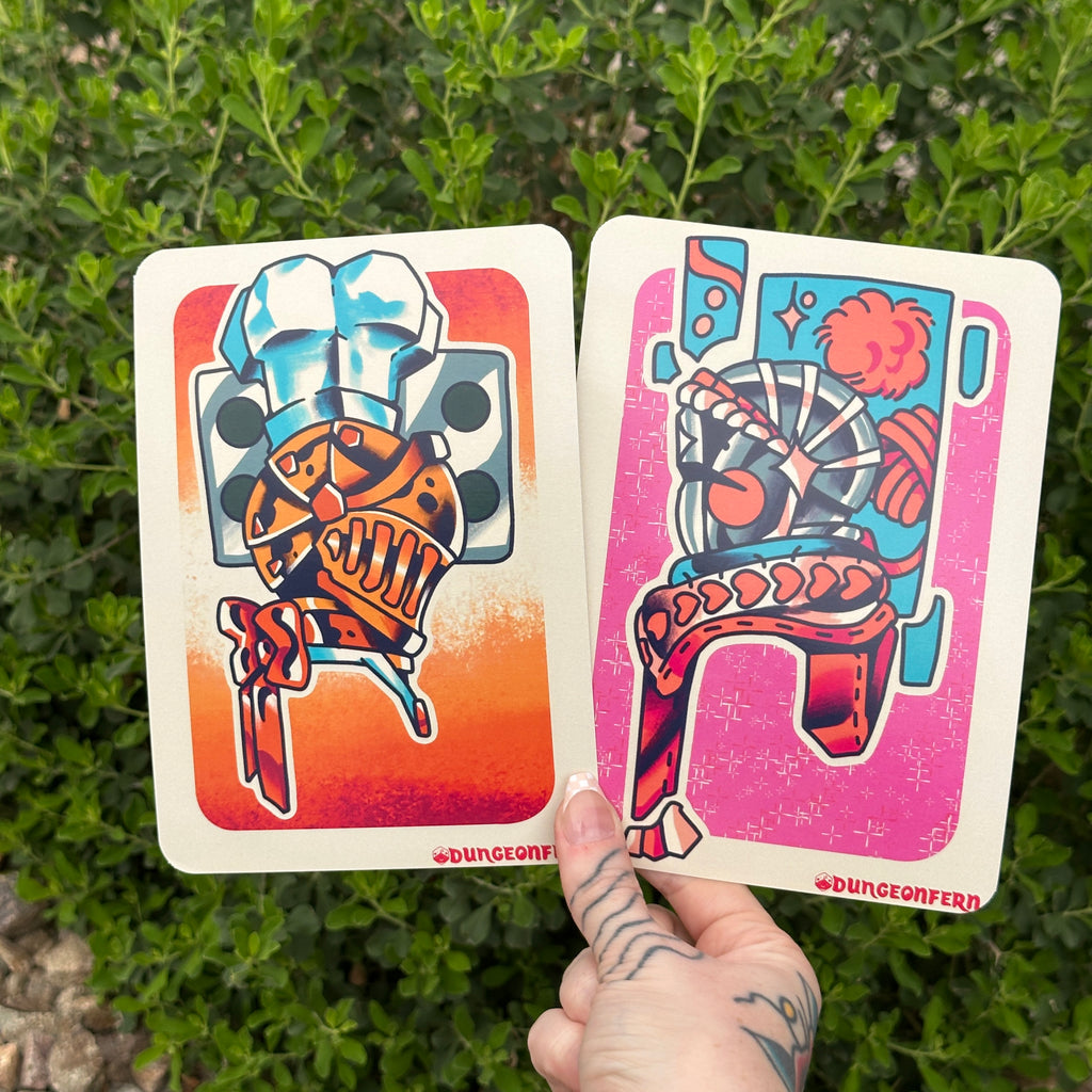 Knights 5x7 Set of 2