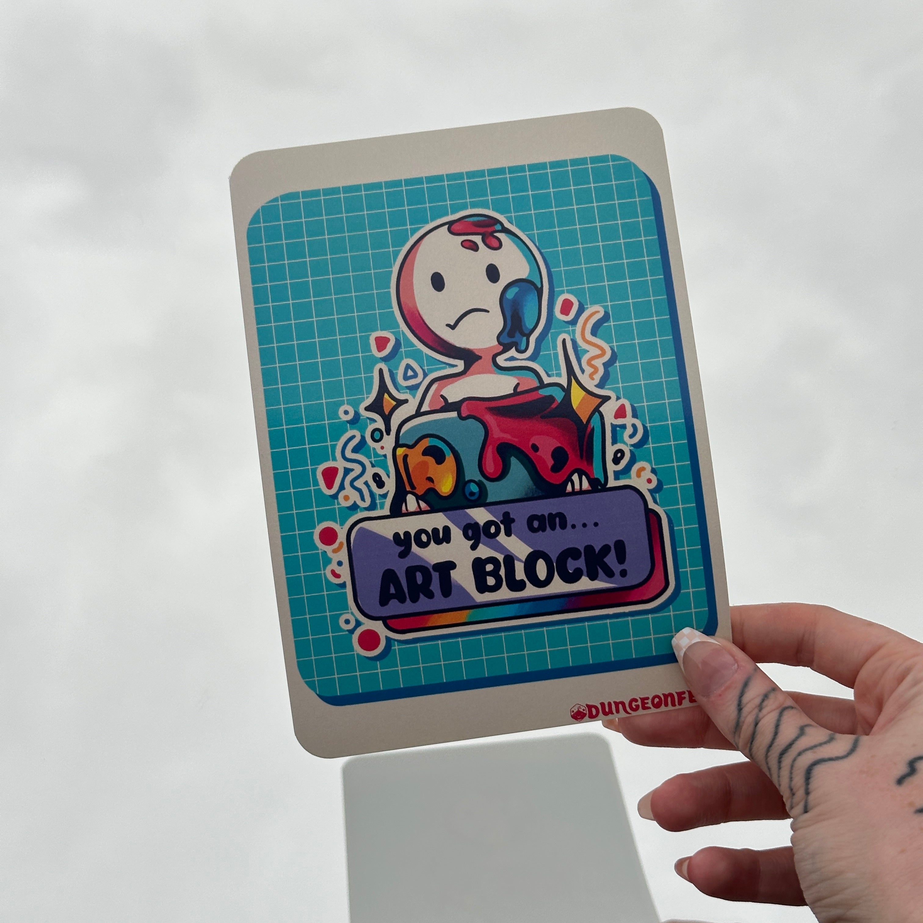 You got an Art Block! 5x7