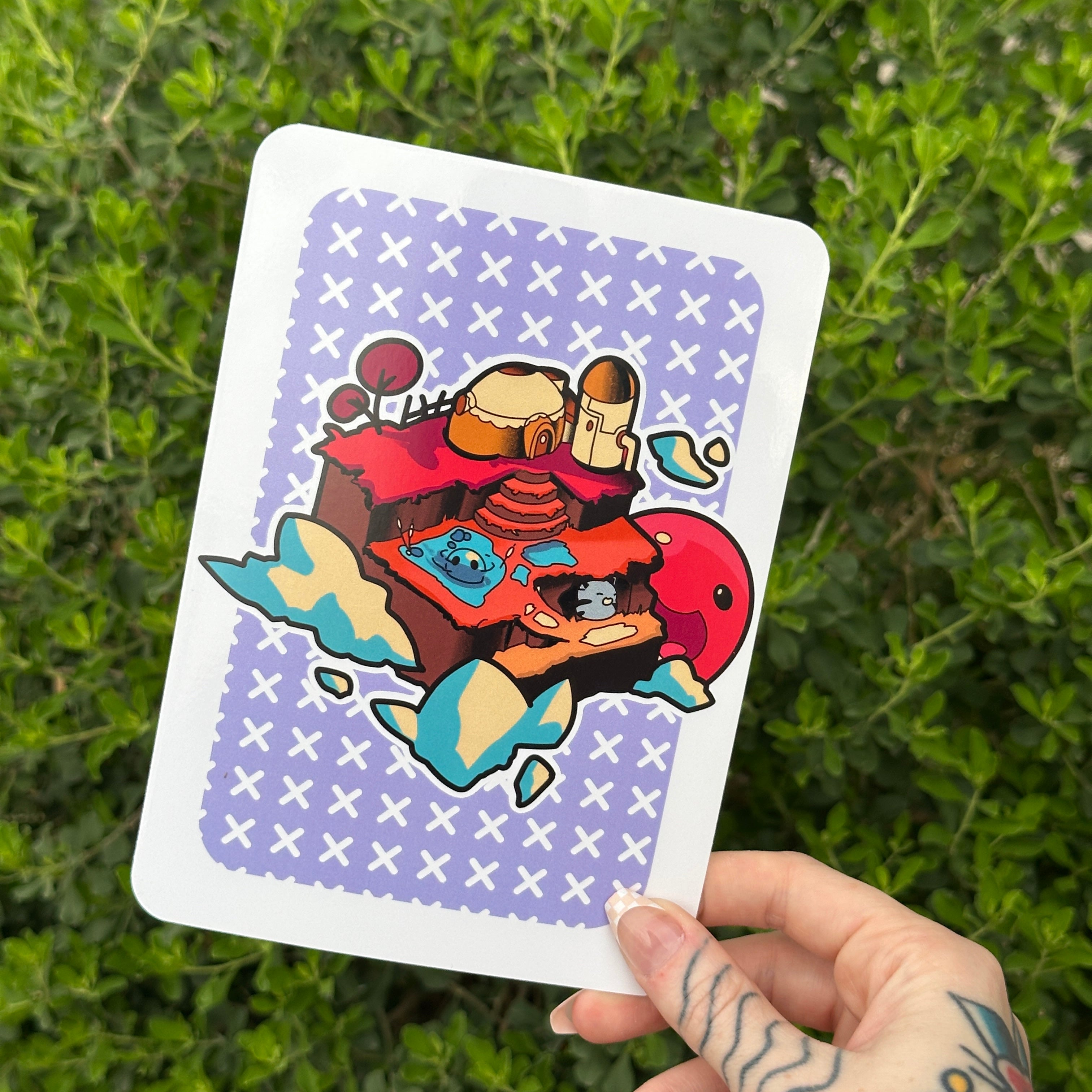 Slime ranchin’ island 5x7 Print