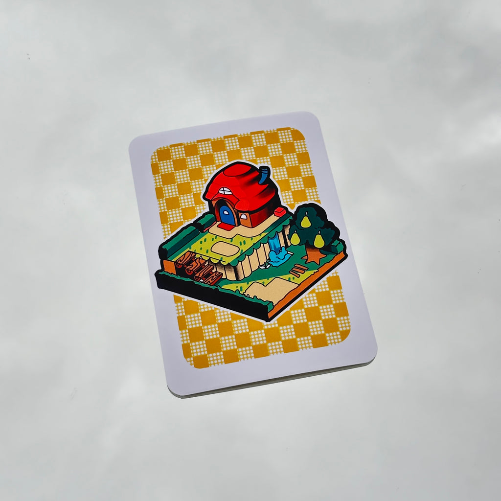 Feel good Island- Animal Crossing 5x7