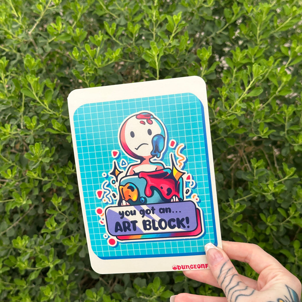 You got an Art Block! 5x7