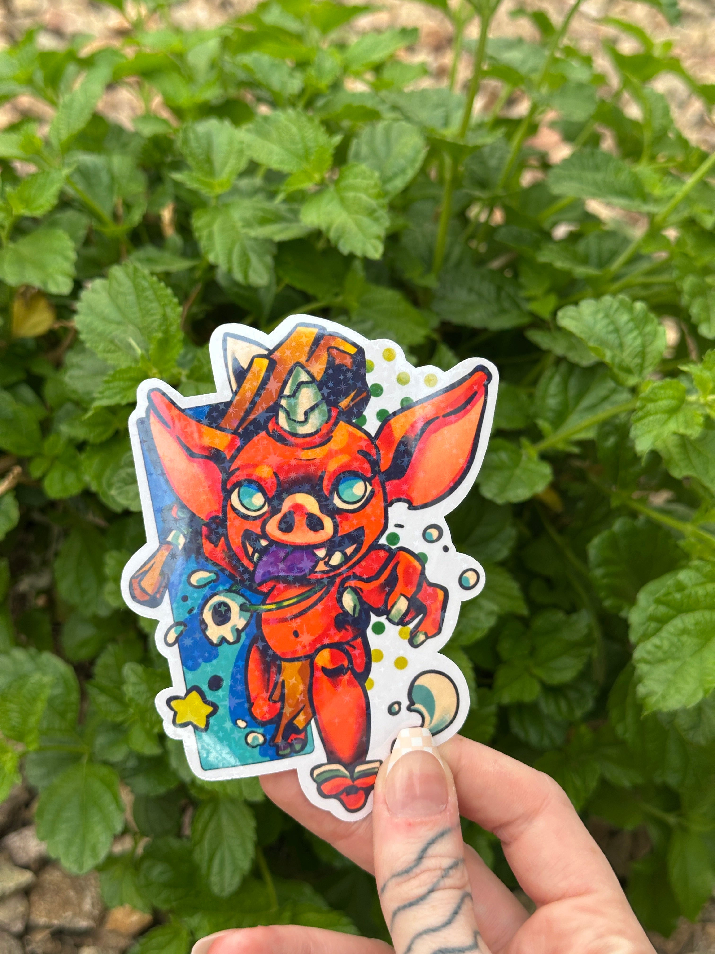 Bokoblin Sticker (glitter)